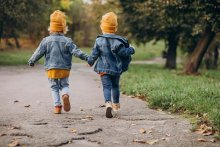 enfants au parc